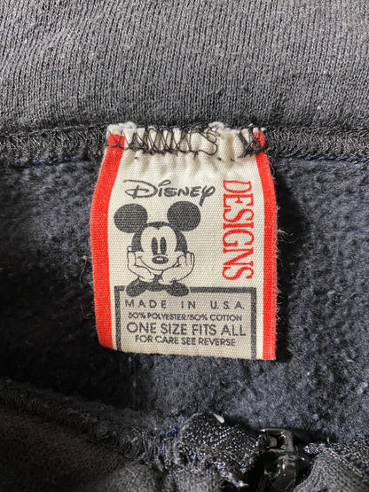 90's DISNEY GOOFY Made in USA Size L Vintage Half Zip Sweat-shirt / A9330