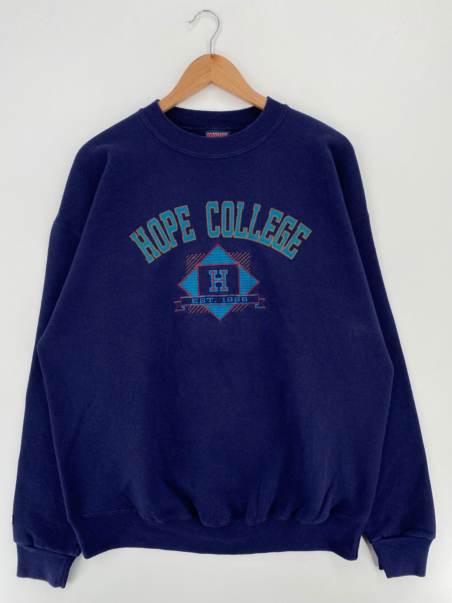90's HOPE COLLEGE Made in USA Size XXL Vintage College Sweat-Shirt / E2962S