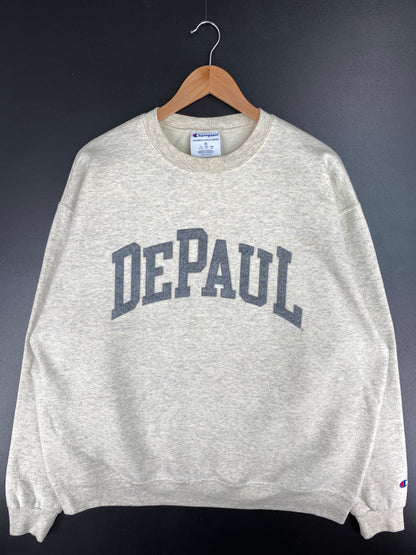 Vintage DEPAUL Size XL College Sweat-Shirt / A3310