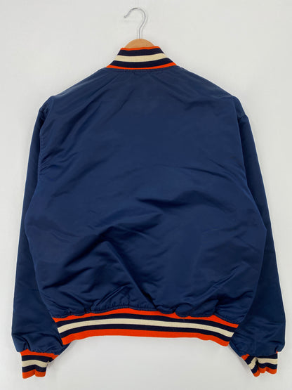 90’s STARTER x SYRACUSE Made in USA Size L Vintage College Button down Nylon Jacket / A9448