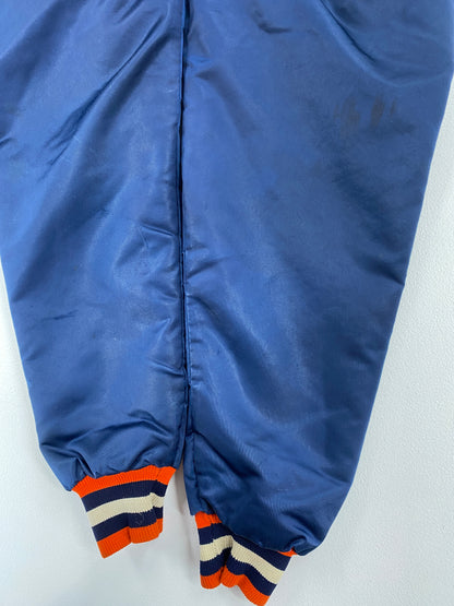 90’s STARTER x SYRACUSE Made in USA Size L Vintage College Button down Nylon Jacket / A9448