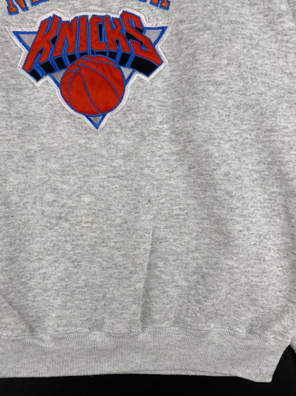 90's NEW YORK KNICKS Made in USA Size L Vintage NBA Sweat-Shirt / A3316