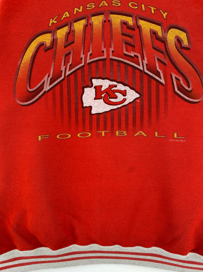 1999 KANSAS CITY CHIEFS Size XL Vintage NFL Sweat-Shirt / A3319