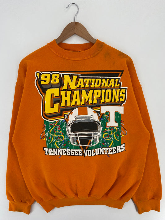 1998 TENNESSEE VOLUNTEERS Size L Vintage College Sweat-Shirt / A3320