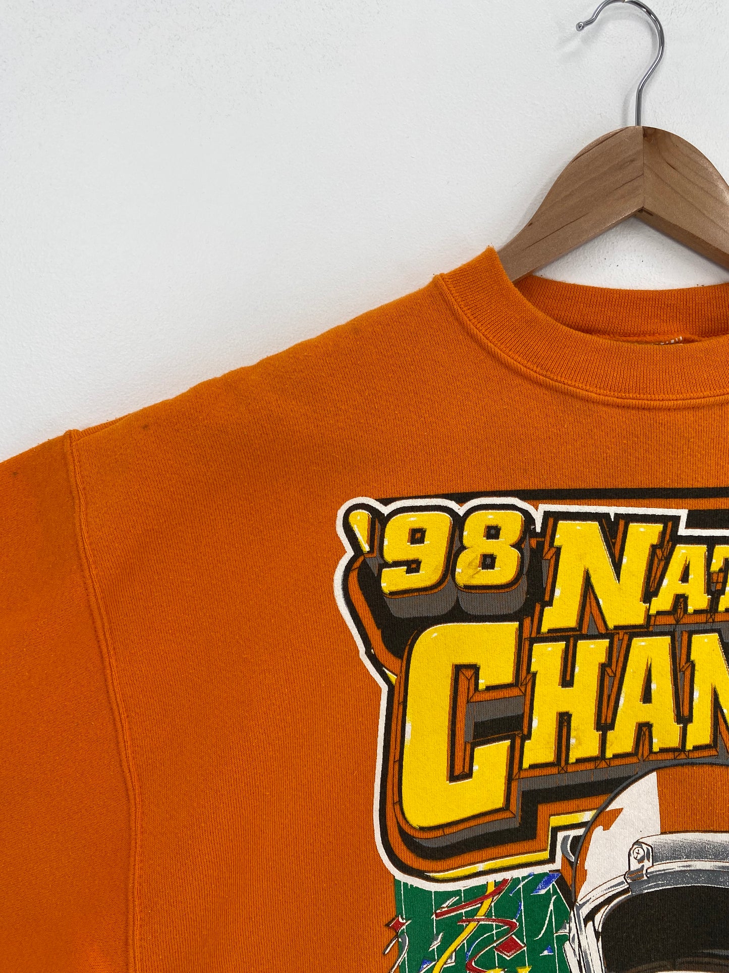 1998 TENNESSEE VOLUNTEERS Size L Vintage College Sweat-Shirt / A3320