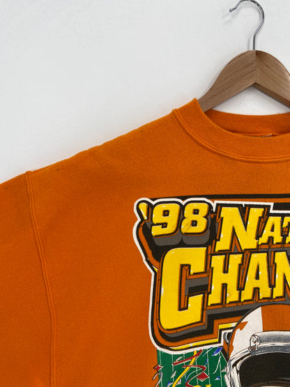 1998 TENNESSEE VOLUNTEERS Size L Vintage College Sweat-Shirt / A3320
