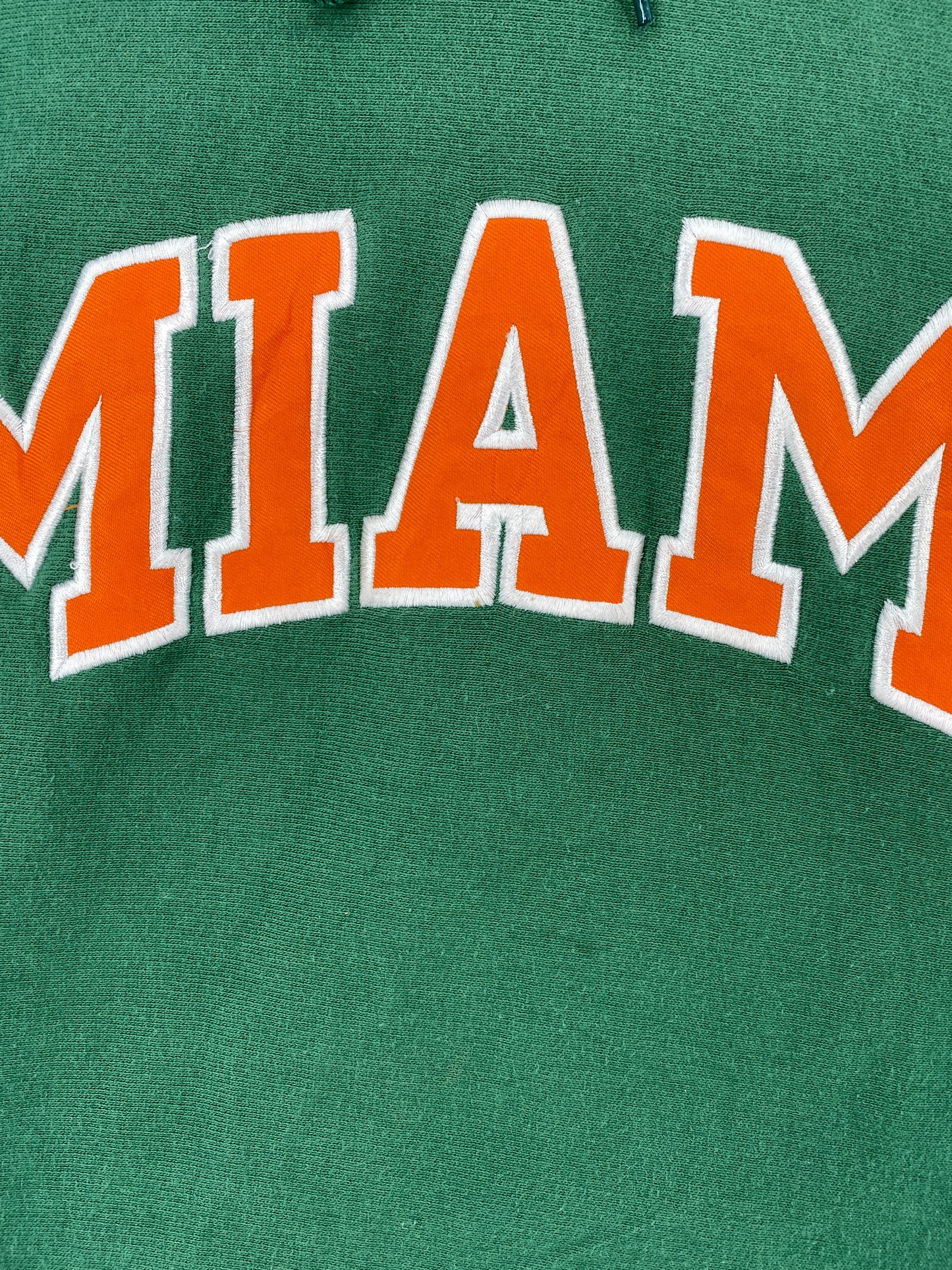 Vintage MIAMI Size L College Hoodie Sweat-Shirt / A3475