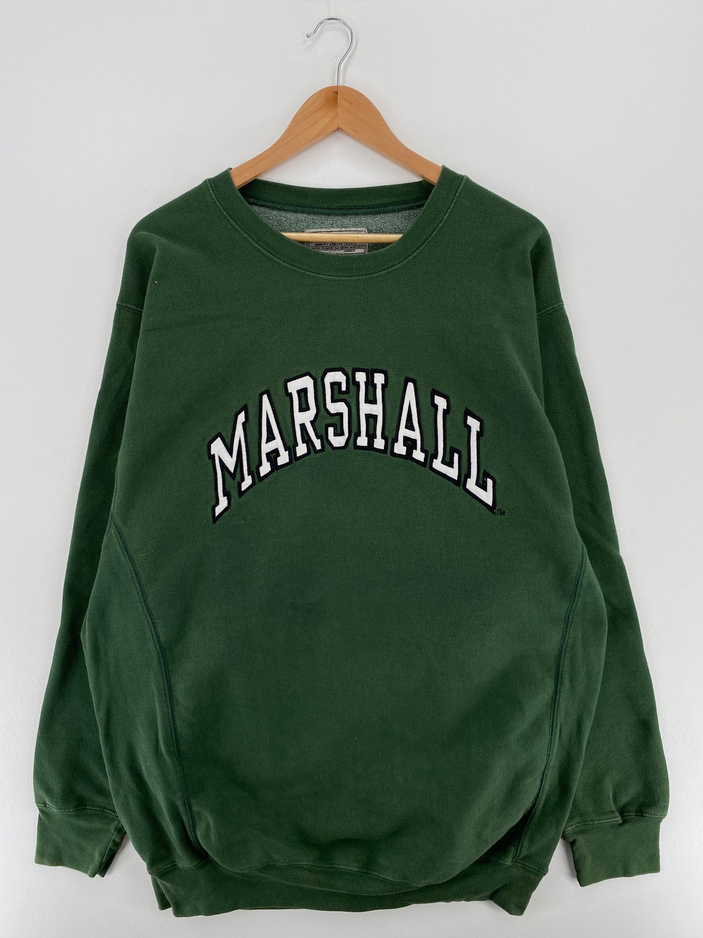 Vintage MARSHALL Size XL College Sweat-Shirt / A3478