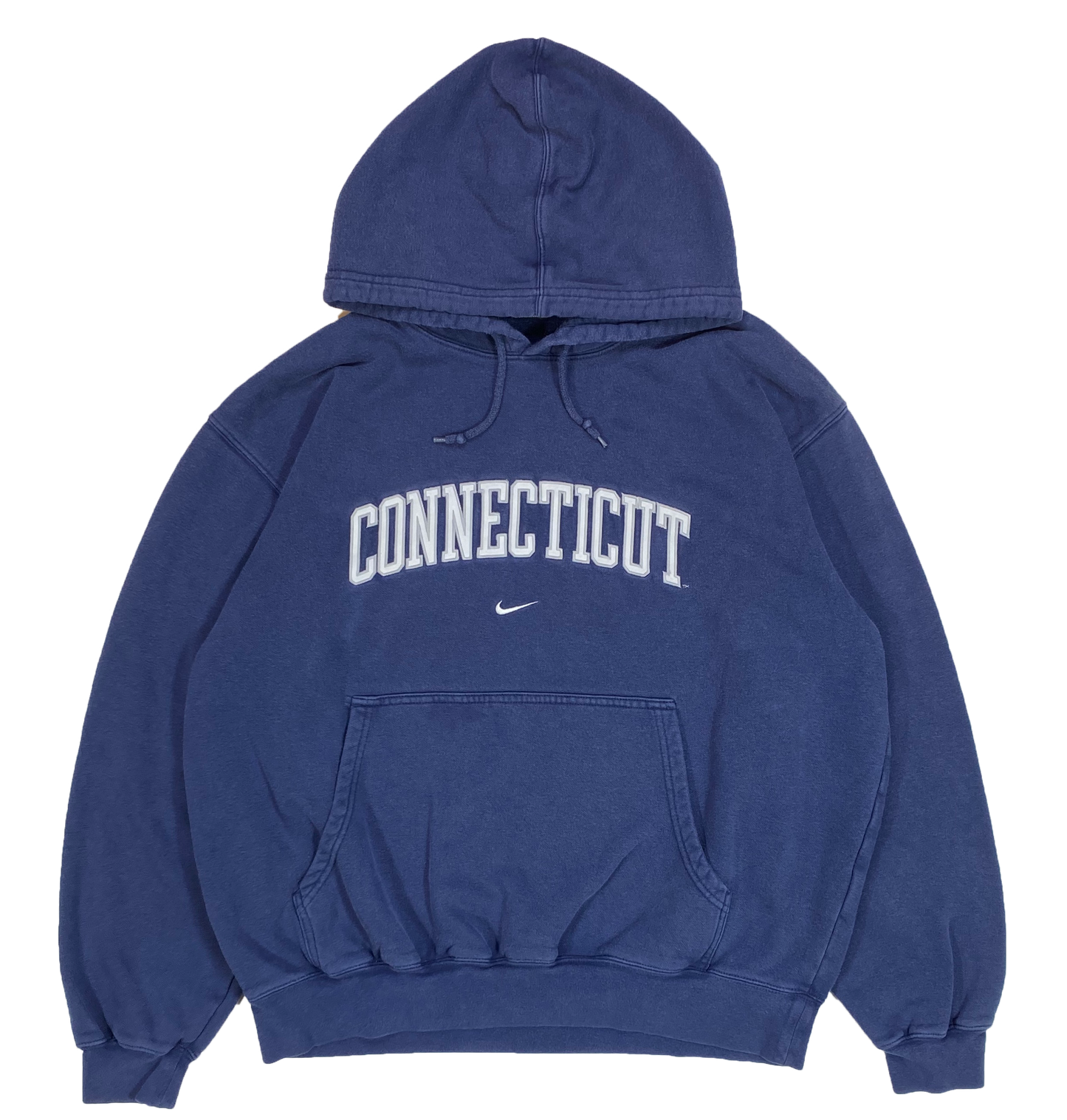 90's Nike x Connecticut Vintage Hoodie Sweat-Shirt / 4467
