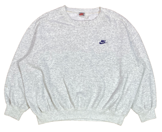 90's Nike Silver Tag Mini Logo Vintage Sweat-Shirt / 4469