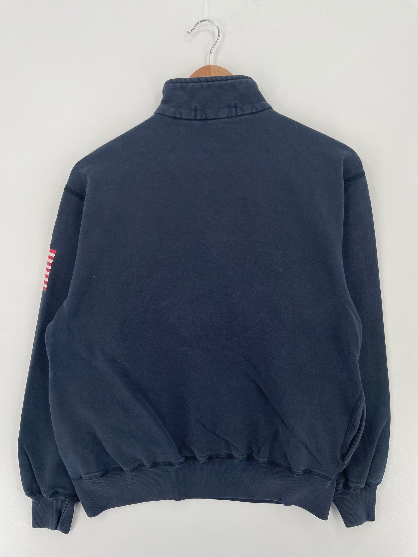 90's POLO RALPH LAUREN Size M Vintage Half Zip Sweat-shirt / A2668
