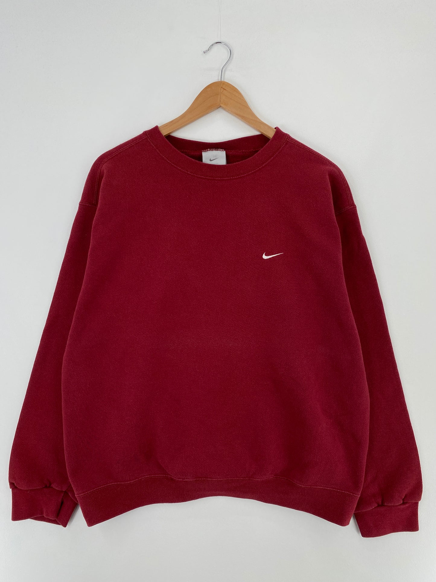 90’s NIKE MINI SWOOSH Size L Vintage Sweat-shirt / E403