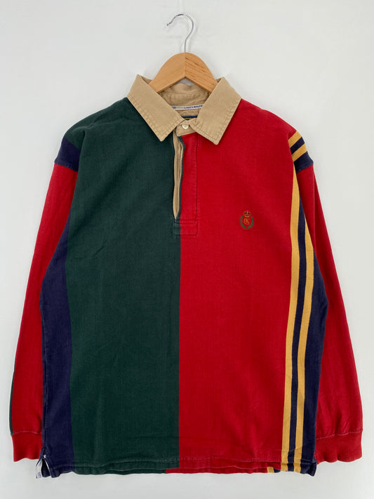 90’s CHAPS RALPH LAUREN Size L Rugby-Shirt / E416