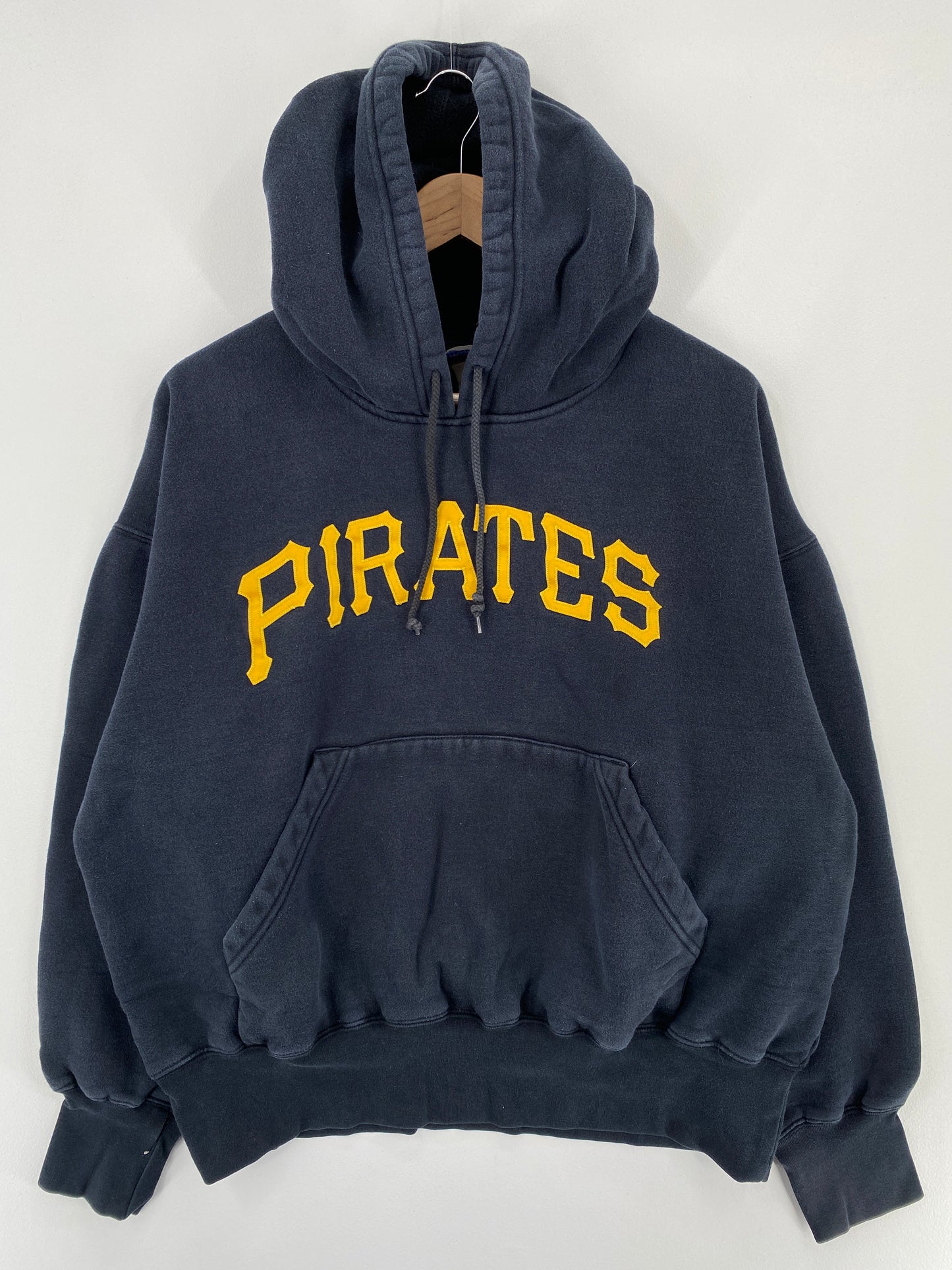 Vintage PITTSBURGH PIRATES Size No Tag (Approx.L) MLB Hoodie Sweat-Shirt / E428