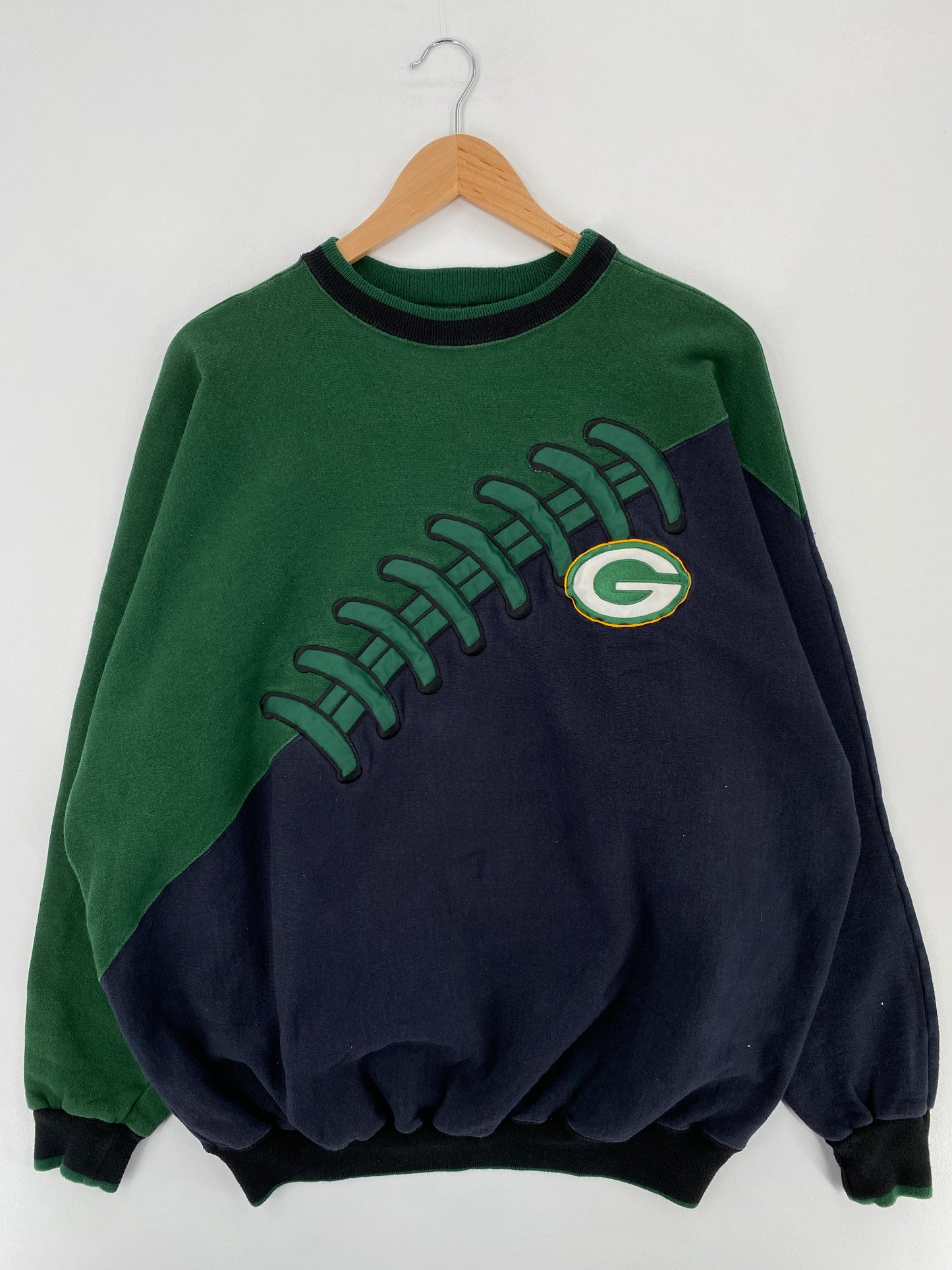 90's GREEN BAY PACKERS Made in USA Size XXL Vintage NHL Sweat-Shirt / E432
