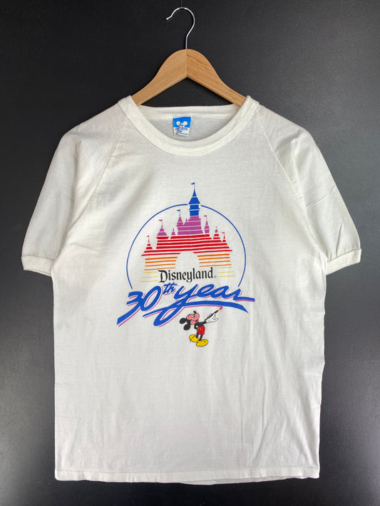 .80’s DISNEYLAND 30TH YEAR Made in USA Size L T-Shirt / E435