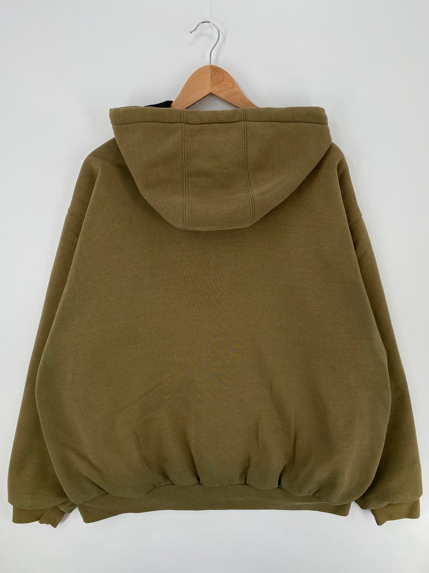 90's CARHARTT Size No Tag (Approx.XL) Vintage Double faced Zip-up Hoodie Sweat-Shirt  / A1026