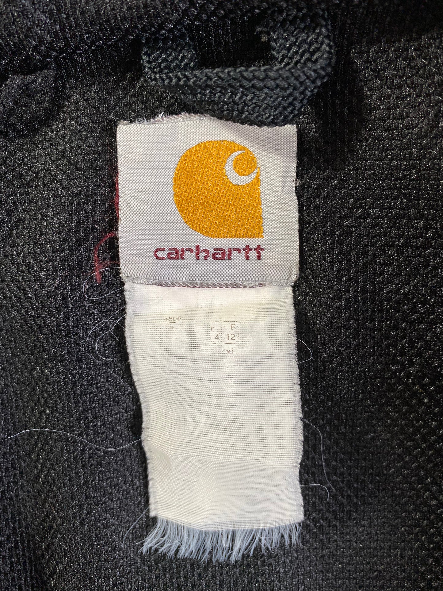 90's CARHARTT Size No Tag (Approx.XL) Vintage Double faced Zip-up Hoodie Sweat-Shirt  / A1026
