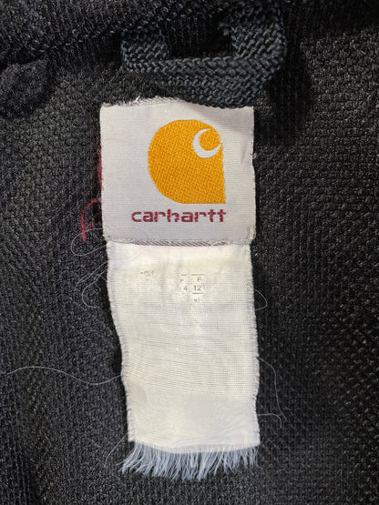 90's CARHARTT Size No Tag (Approx.XL) Vintage Double faced Zip-up Hoodie Sweat-Shirt  / A1026