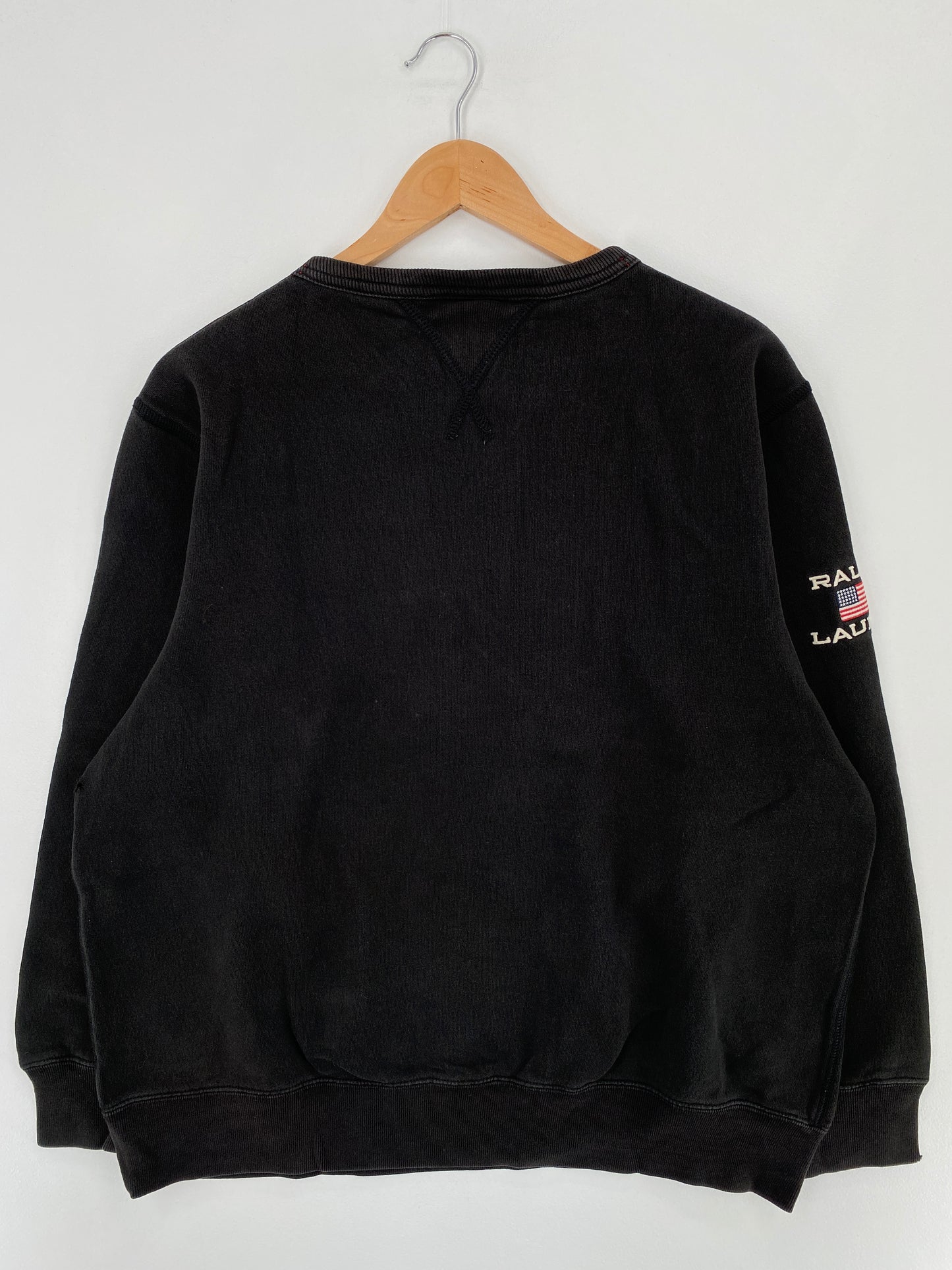 Vintage POLO JEANS RALPH LAUREN Size L Vintage Sweat-shirt / E448