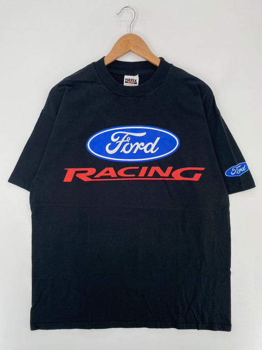 90’s FORD RACING Size XL Racing T-Shirt / E476