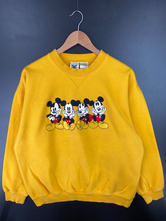 00' DISNEY MICKEY Size L Vintage Sweat-Shirt/ A1125