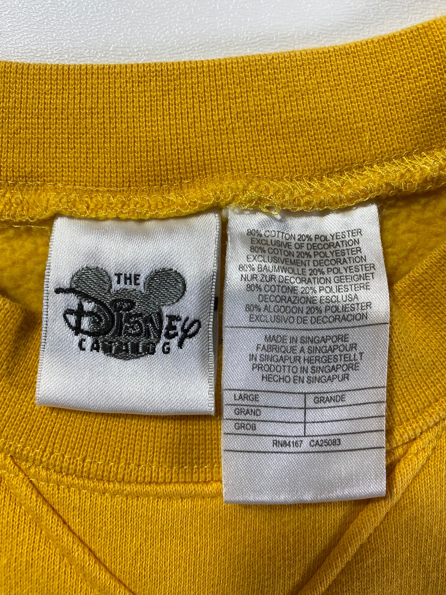 00' DISNEY MICKEY Size L Vintage Sweat-Shirt/ A1125