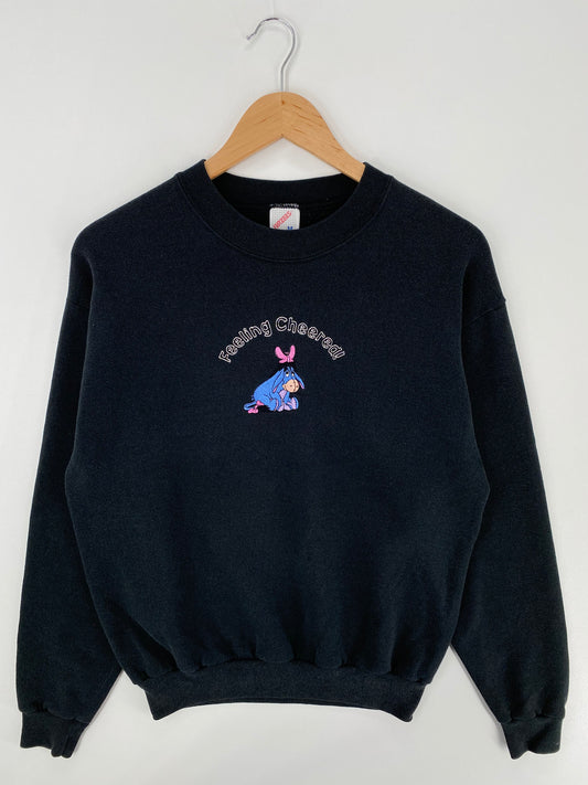 90's DISNEY EEYORE Made in USA Size M Vintage Sweat-Shirt/ A1123