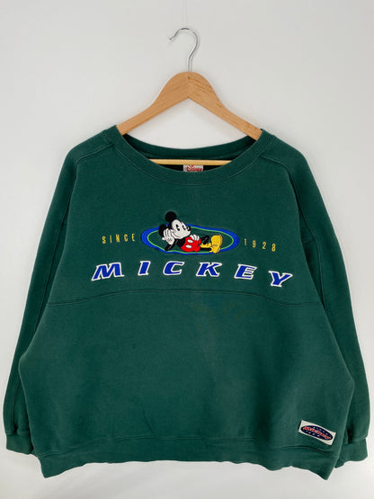 00' DISNEY MICKEY Size XXL Vintage Sweat-Shirt/ A1127