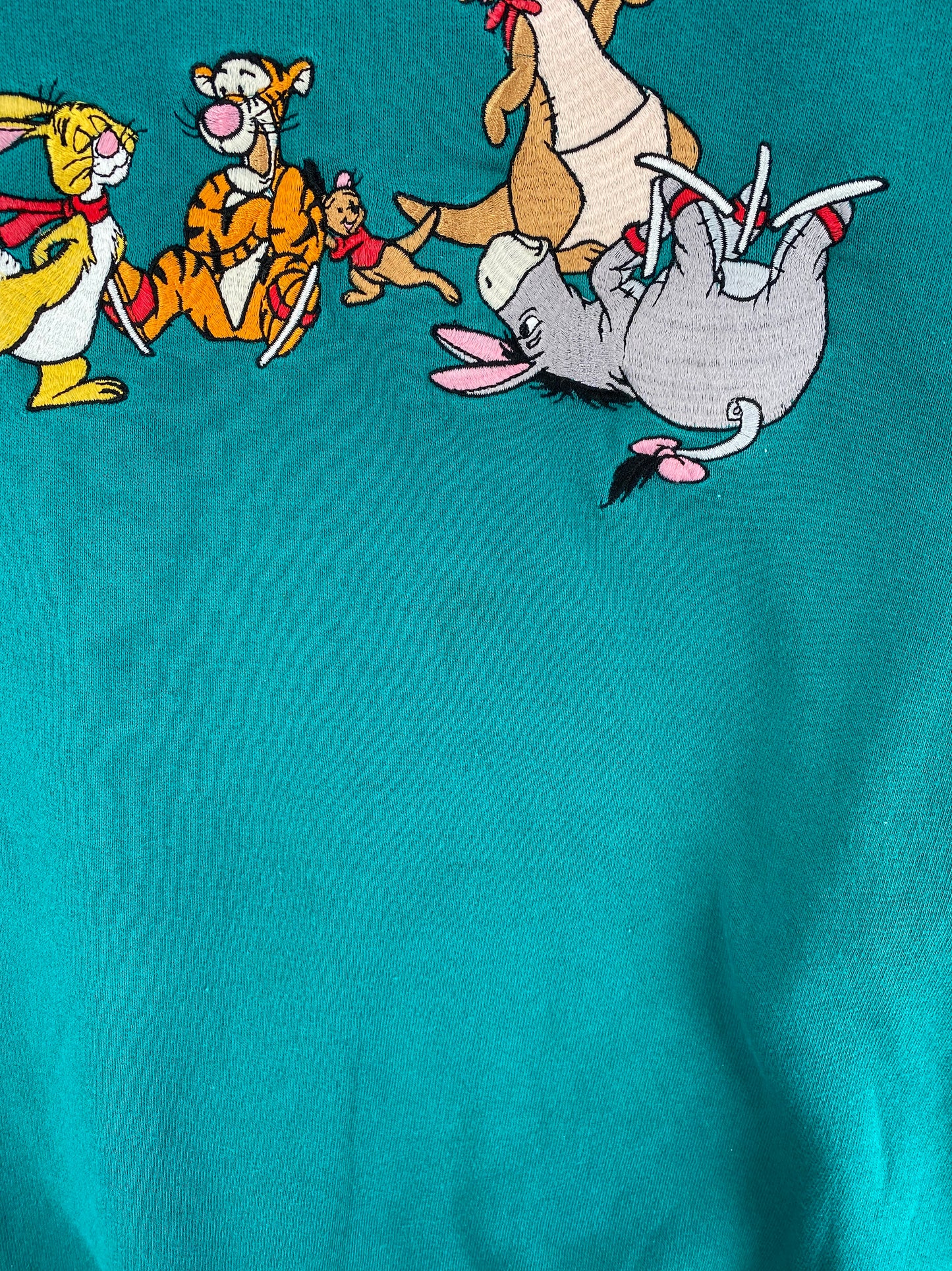 90's DISNEY POOH AND FRIENDS Size XL Vintage Sweat-Shirt/ A1128