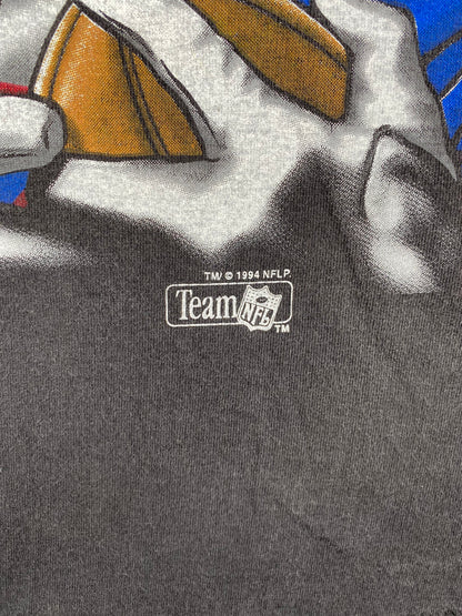 1994 NEW YORK GIANTS Made in USA Size XL Vintage NFL T-shirt / A1131