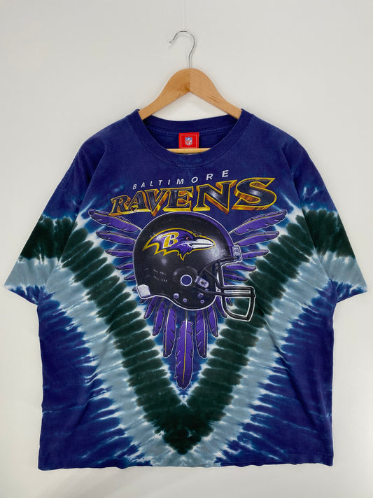 Vintage BALTIMORE RAVENS Made in USA Size XXL Vintage NFL T-shirt / A1132
