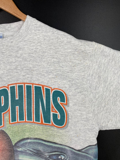 1994 SALEM x MIAMI DOLPHINS Made in USA Size XL Vintage NFL Sweat-shirt / A1149