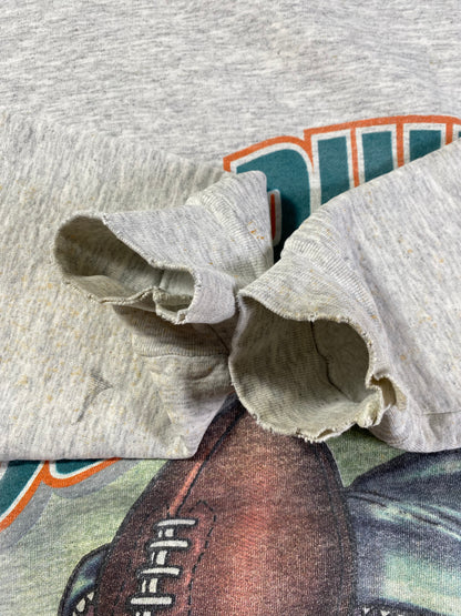 1994 SALEM x MIAMI DOLPHINS Made in USA Size XL Vintage NFL Sweat-shirt / A1149