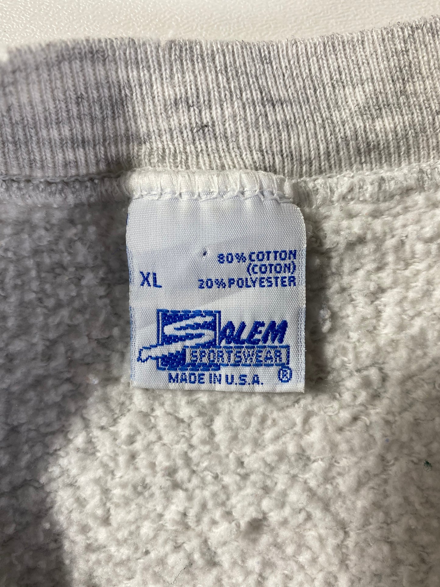 1994 SALEM x MIAMI DOLPHINS Made in USA Size XL Vintage NFL Sweat-shirt / A1149