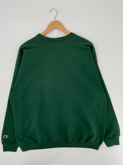 90's NEW YORK JETS Size XL Vintage NFL Sweat-shirt / A1153