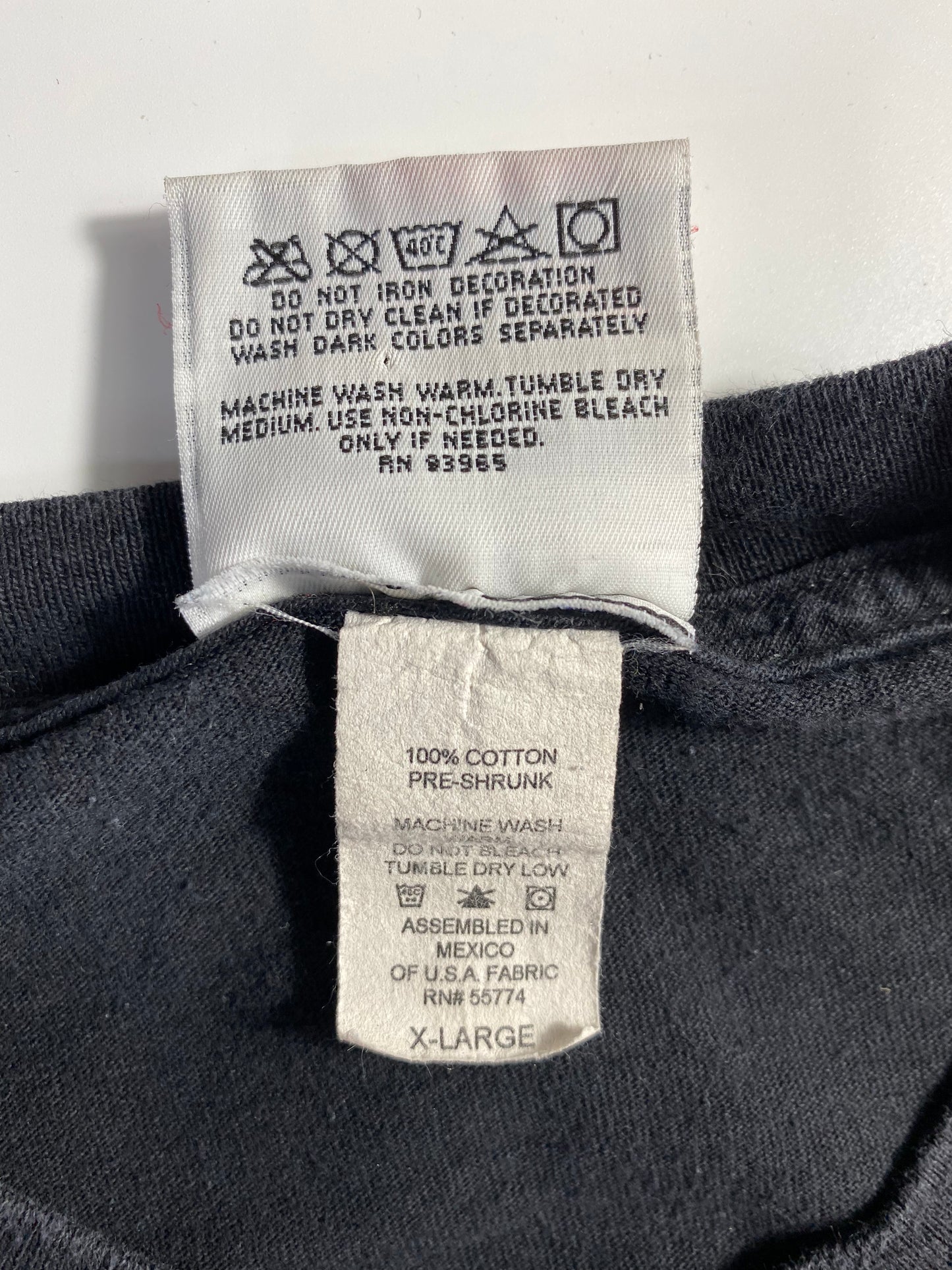 2001 NASCAR JEFF GORDON Size XL Vintage Racing Long Sleeve T-Shirt / A1142