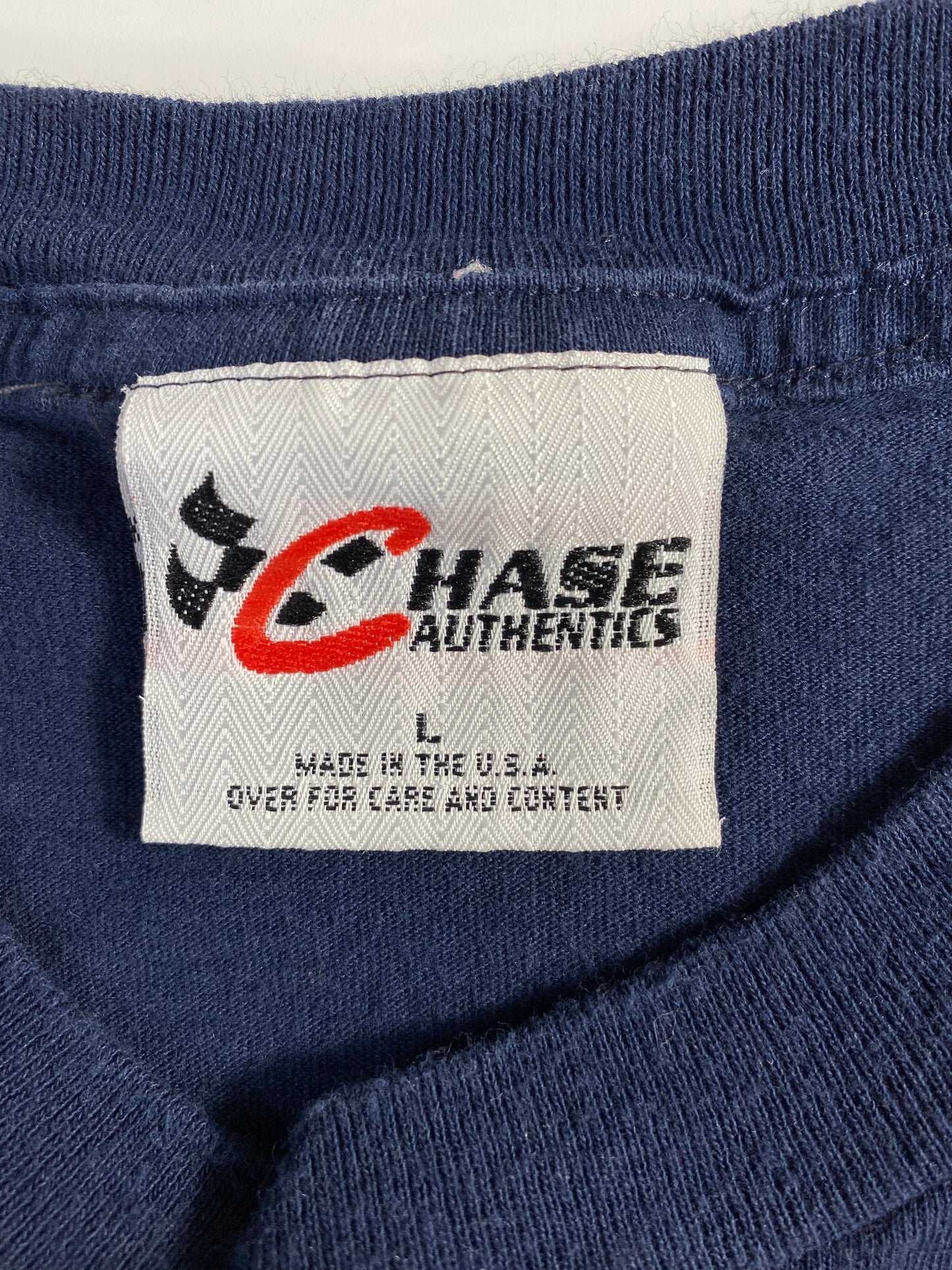 1997 NASCAR JEFF GORDON x DU PONT Made in USA Size L Vintage Racing T-Shirt / A1141