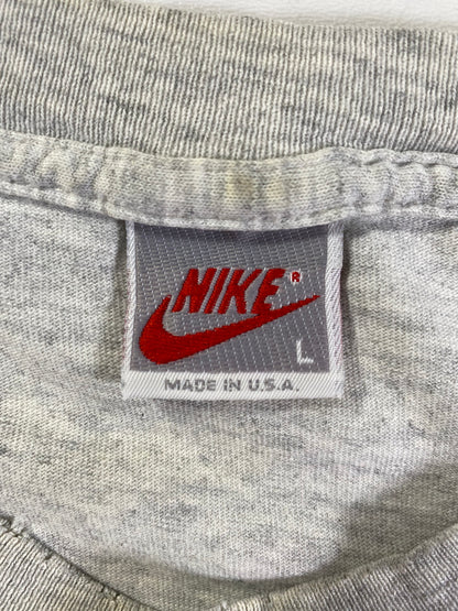 90's NIKE Silver Tag TEAM USA Silver Tag Made in USA Size L Vintage T-Shirts / A1186