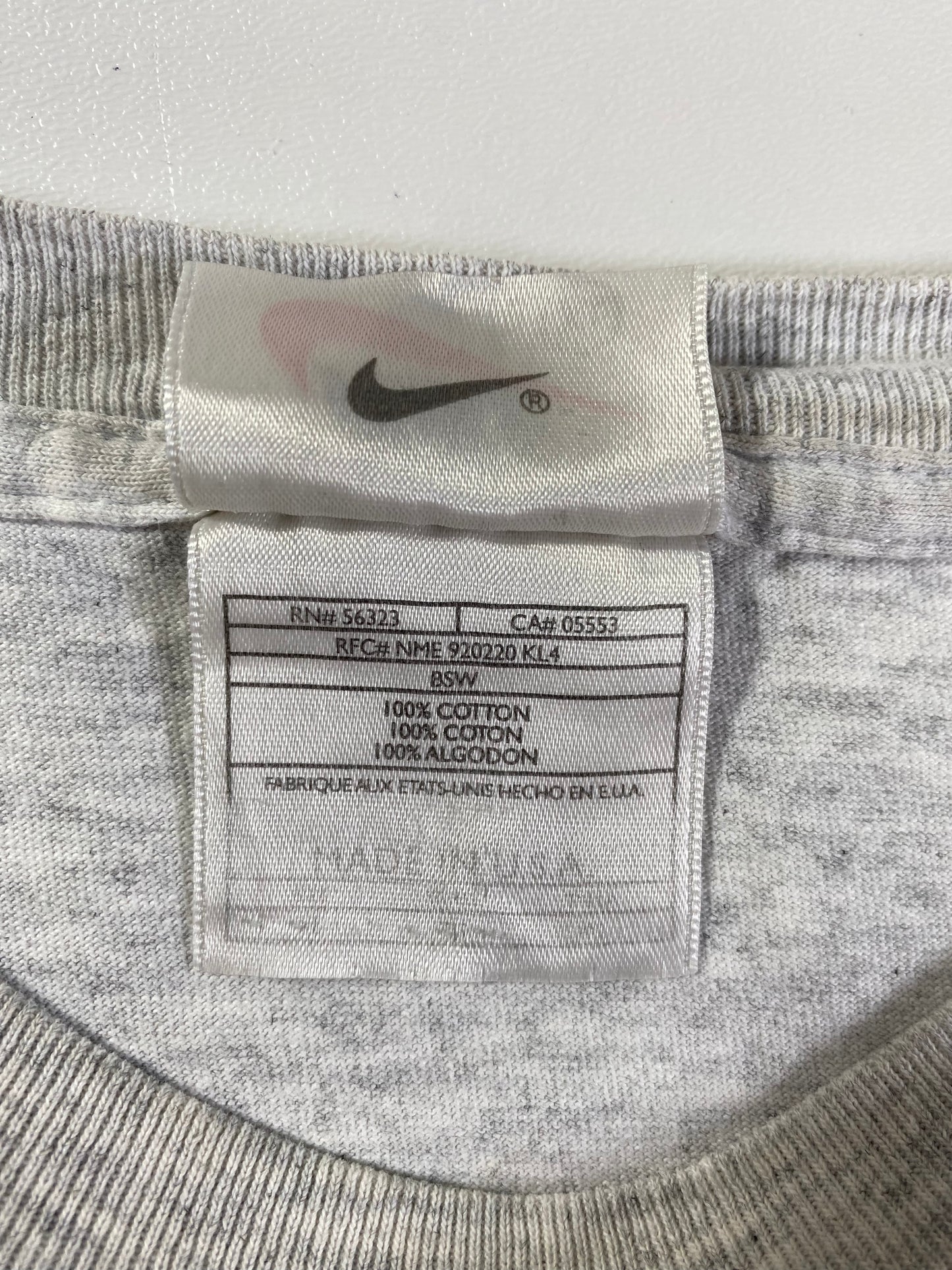 90's NIKE Made in USA Size XL Vintage T-Shirts / A1187