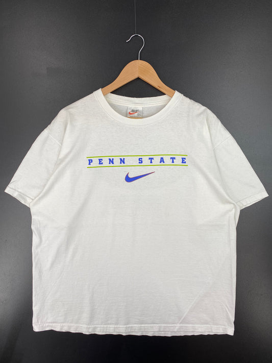 90's NIKE PENN STATE Made in USA Size L Vintage College T-Shirts / A1191