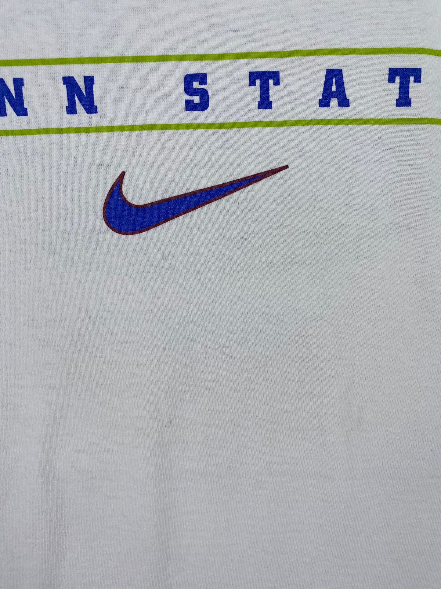 90's NIKE PENN STATE Made in USA Size L Vintage College T-Shirts / A1191