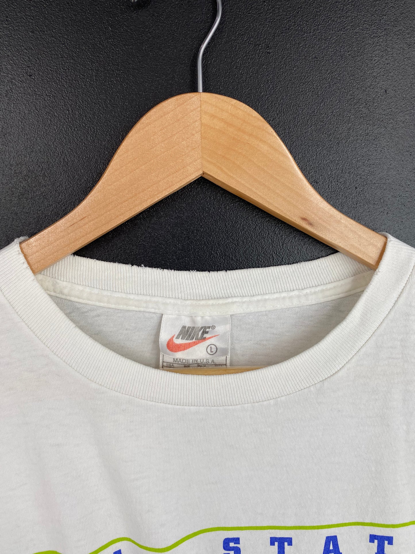 90's NIKE PENN STATE Made in USA Size L Vintage College T-Shirts / A1191