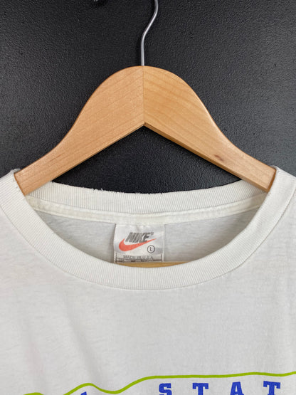 90's NIKE PENN STATE Made in USA Size L Vintage College T-Shirts / A1191