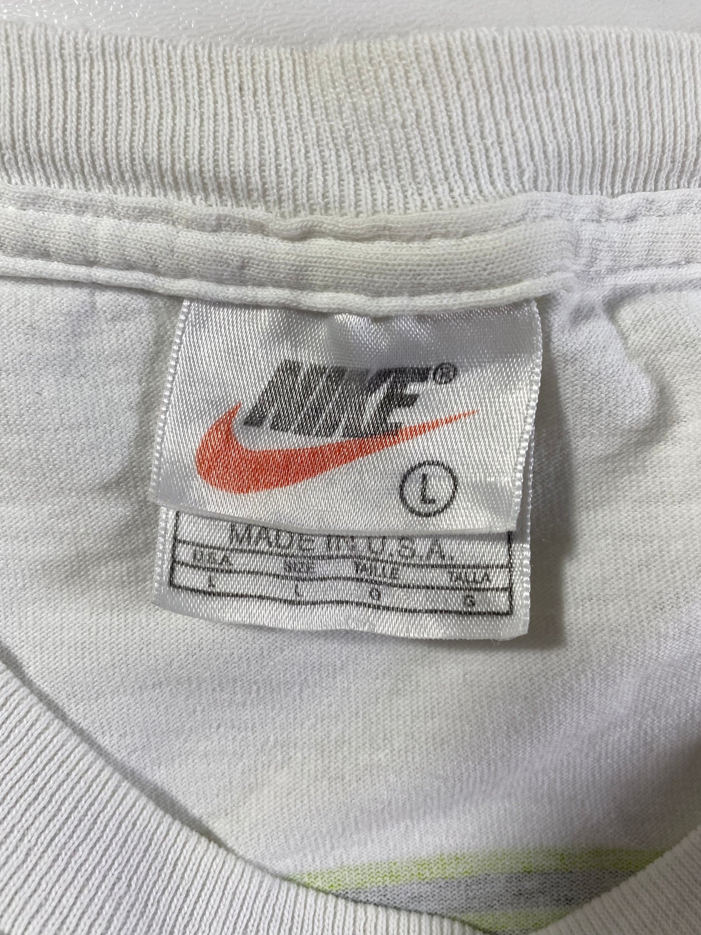 90's NIKE PENN STATE Made in USA Size L Vintage College T-Shirts / A1191