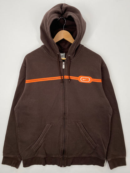 00' NIKE Size L Vintage Zip Up Hoodie Sweat-shirt / A1206