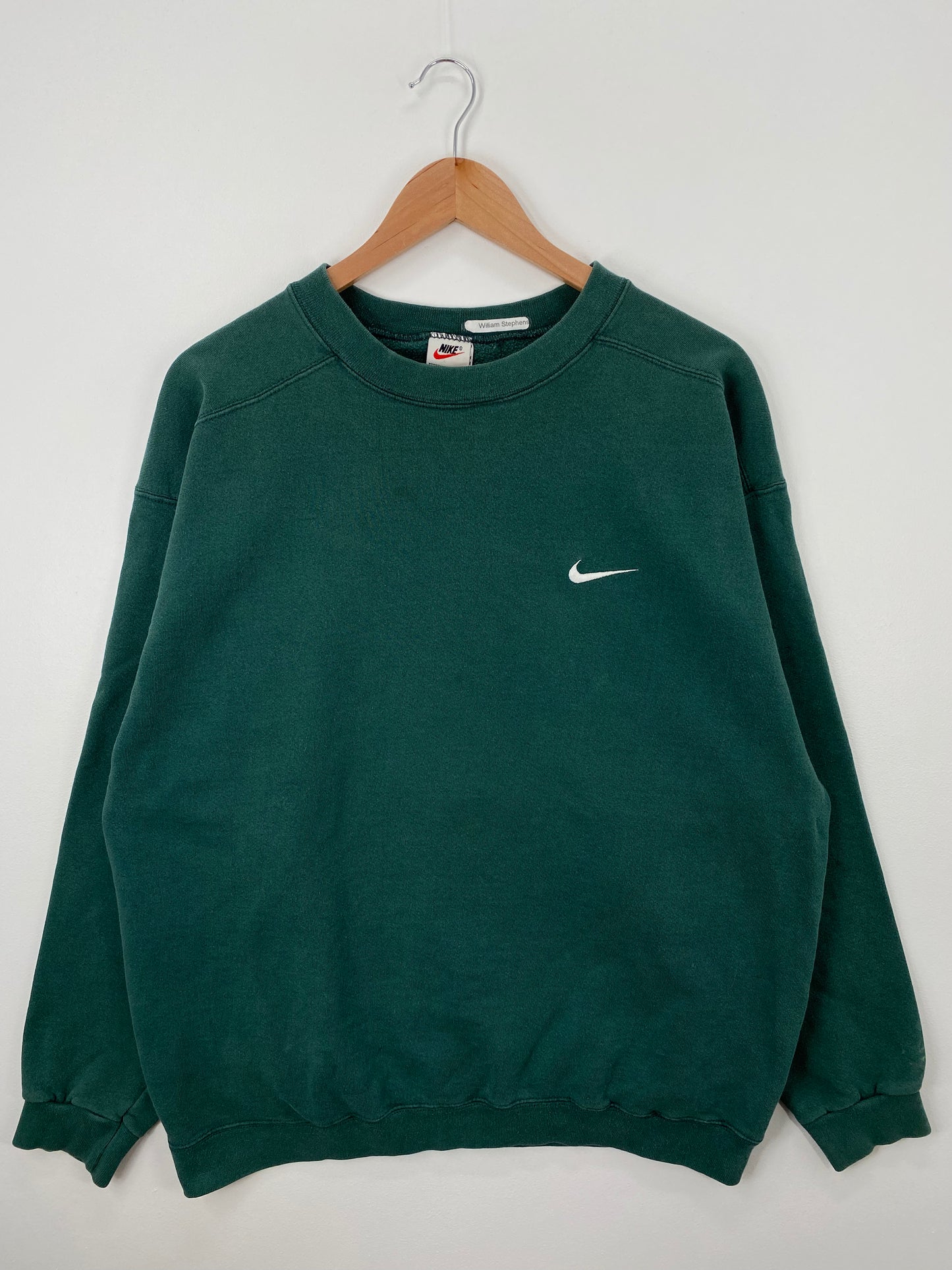 90’s NIKE MINI SWOOSH Made in USA Size L Vintage Sweat-shirt / A1339