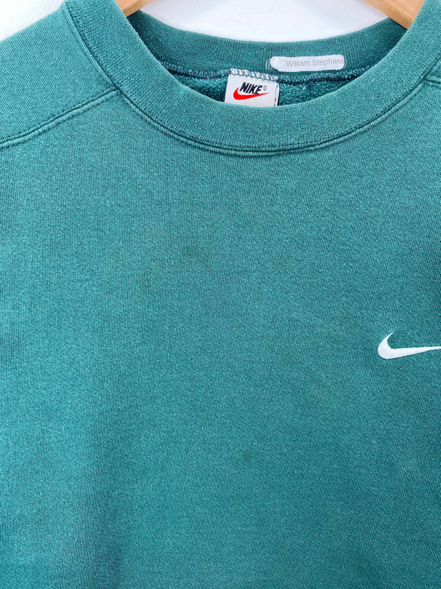 90’s NIKE MINI SWOOSH Made in USA Size L Vintage Sweat-shirt / A1339