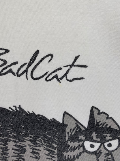 90's BAD CAT Made in USA Size XL Vintage T-Shirt / A1367