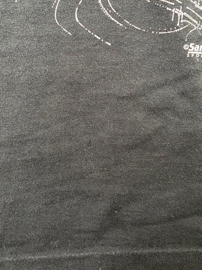 1989 CHICAGO CITY VIEW Made in USA Size L Vintage T-Shirt / A1371